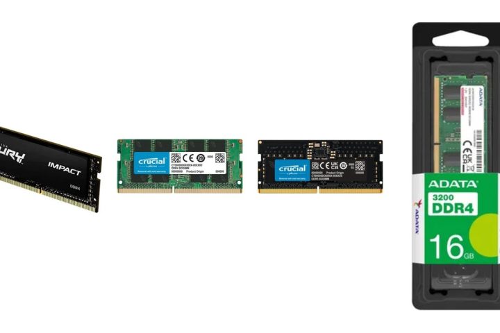 Como aumentar a memória RAM do notebook: DDR4 Kingston, DDR4 Crucial, DDR5 Crucial, DDR4 16 GB Adata