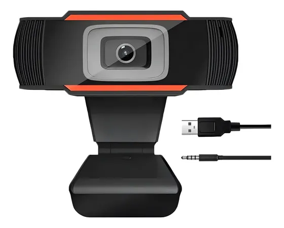 Webcam Com Microfone Para Aula Curso Online