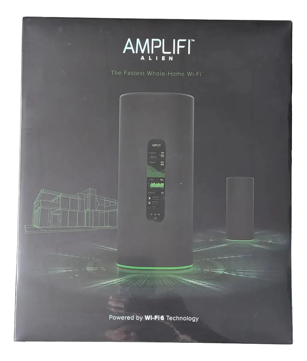 Kit Roteador Afi-aln Amplifi Alien Wifi 6 Ubiquiti 2 Unidade