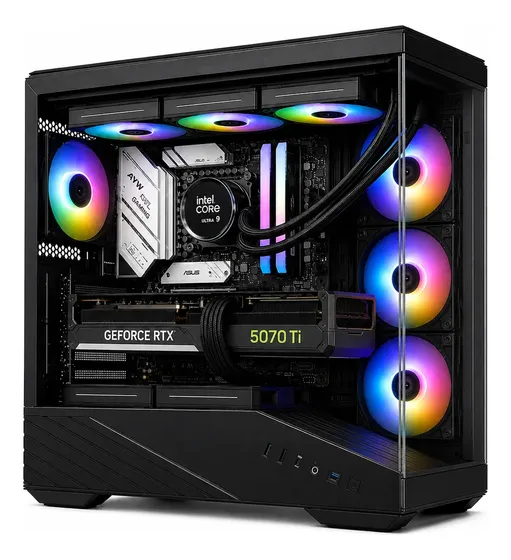 Pc Workstation Ultra 9 285k, Rtx 5070 Ti, 32gb Ddr5, Nv 1tb