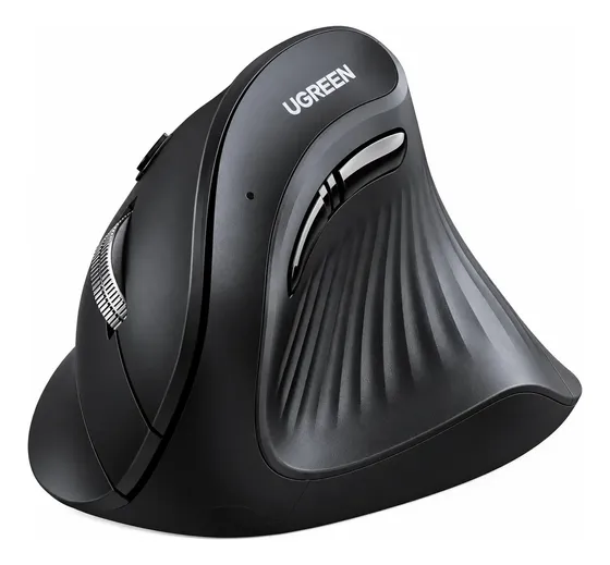 Mouse Vertical Ergonômico Ugreen Sem Fio Bluetooth 5.0 2.4g
