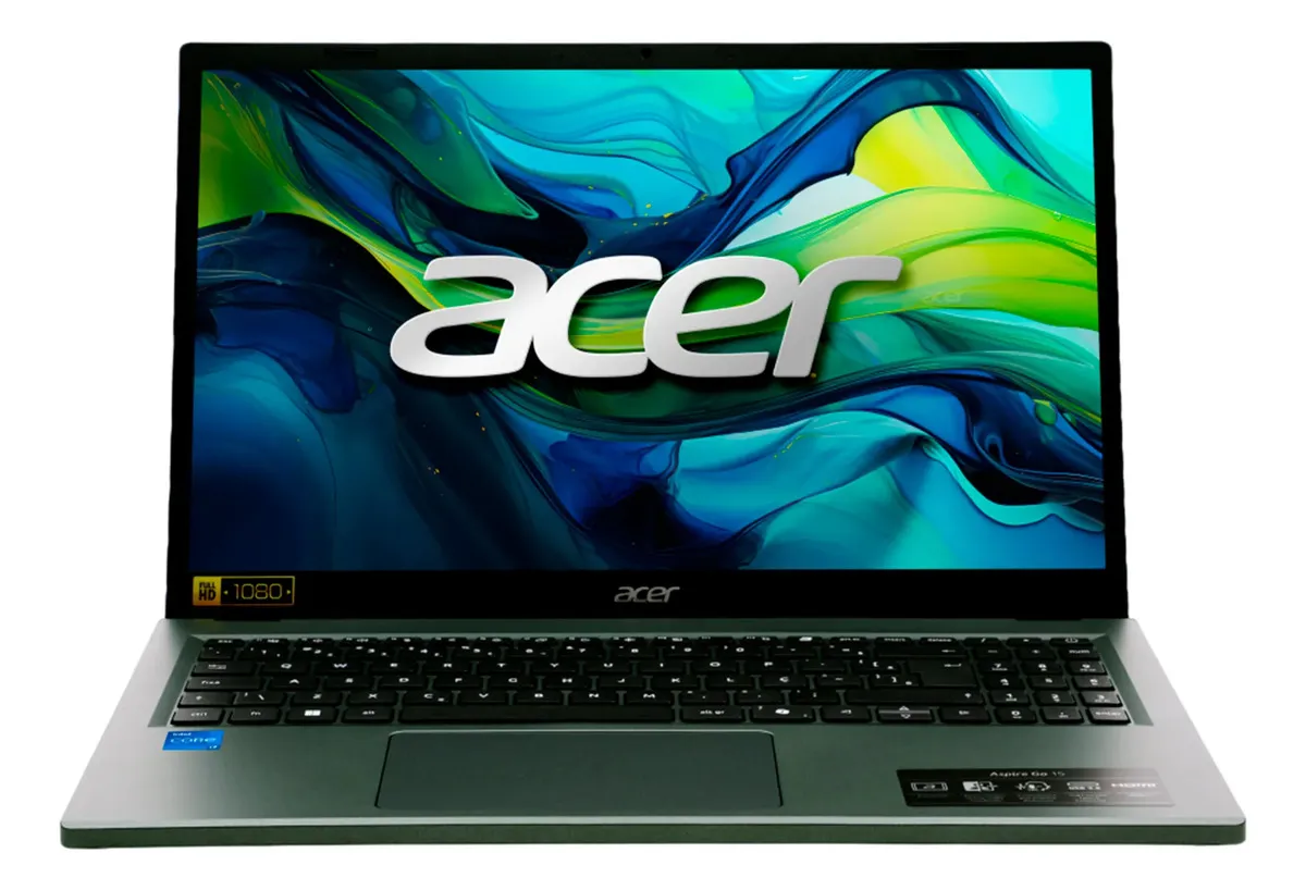 Notebook Acer Aspire Go 15 AG15-71PT-58SX | Intel Core i5-13420H 13ª Geração | 8GB DDR5 | 512GB SSD | Tela Touch 15,6" FHD IPS | Windows 11