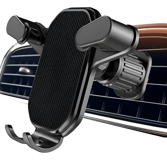 Suporte Celular Gps Veicular Carro Ar Condicionado Gira 360
