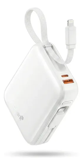 Carregador Portatil 20000mah Pd45w Tipo C Ios Led