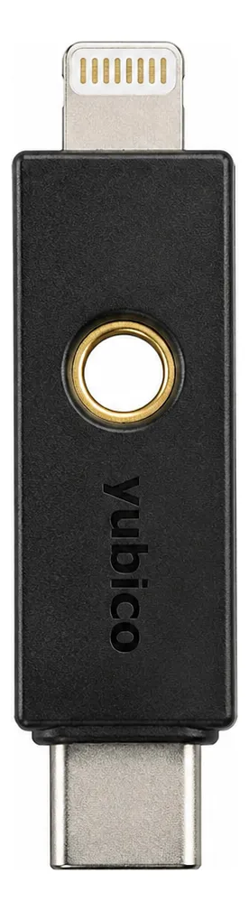 Yubikey 5ci  1969 Chave Autenticação Fido2 Usb-c Lightning