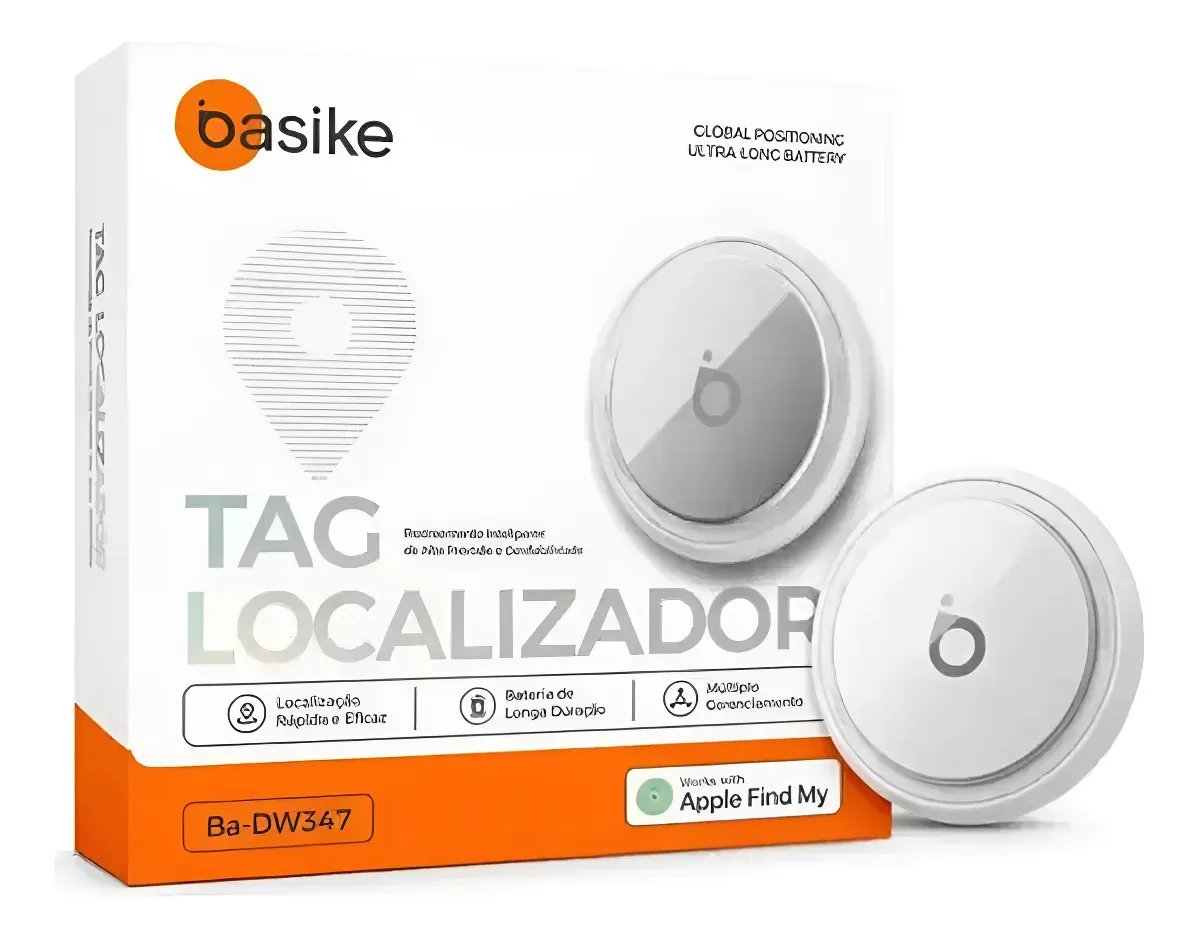 Tag Localizador De Objetos Rastreador Pets, Automovel Basike somente Dispositivos IOS