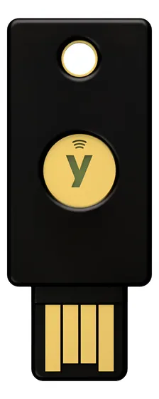 Chave De Segurança Nfc Yubico Security Key Usb A Fido2 2fa