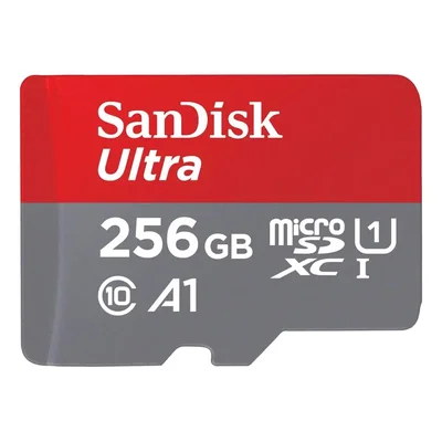 Cartão microSD SanDisk Ultra de 256 GB