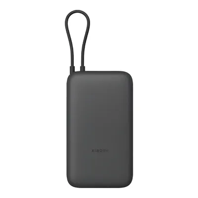 Power bank Xiaomi 20.000 mAh com cabo integrado
