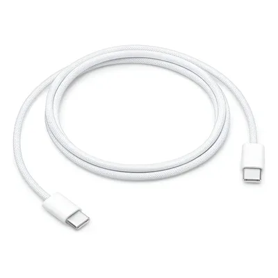 Cabo Apple USB-C 60 W trançado branco