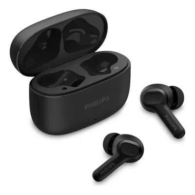Fone Philips TAT1109 preto com estojo