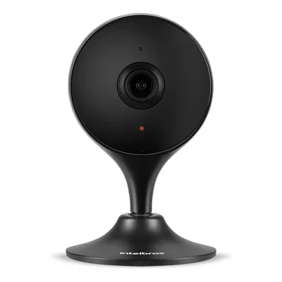 Câmera de segurança Wi-Fi Intelbras iM3 C preta, de frente