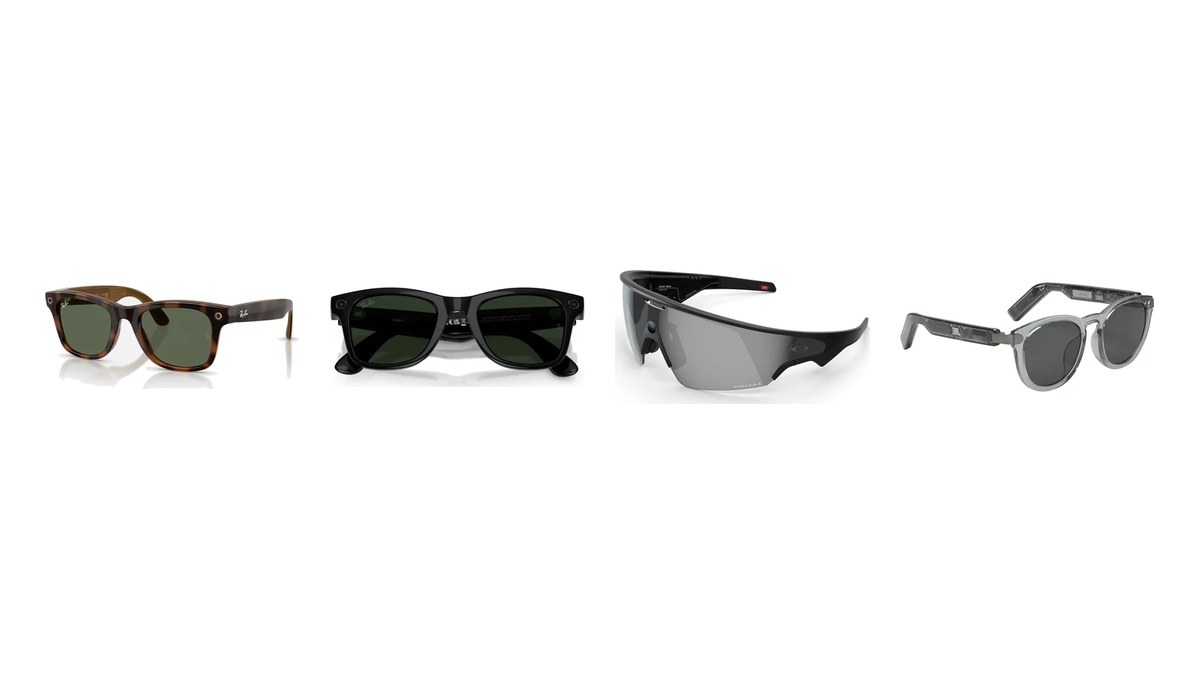 Ray-Ban Meta na mira: Ray-Ban Meta Gen 3, Ray-Ban Meta Gen 2, Oakley Meta Vanguard, JBL Soundgear