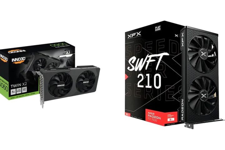 RTX 5060 ou RX 7600?: RTX 5060, RX 7600
