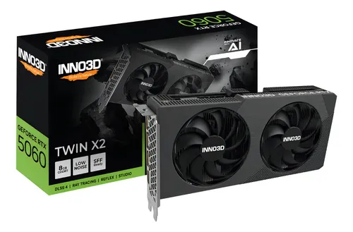 Placa de vídeo MSI GeForce RTX 5060 Shadow 2X OC 8 GB, foto de catálogo do Mercado Livre