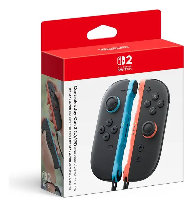Joy-Con 2 (par): para jogar a dois sem dividir controle