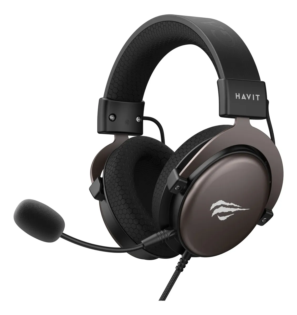 Headset Havit H2015D: fone com fio que liga no controle