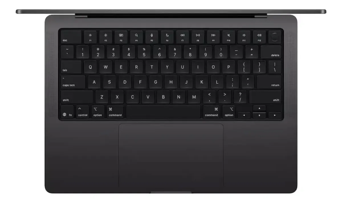MacBook Pro 14 M5 24 GB 1 TB: mais memória e ainda bem abaixo do M6