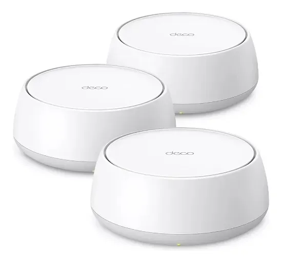 Roteador Wi-Fi 7 Mesh TP-Link Deco Be22 Be3600 Gigabit Dual Band 3.6gbps Pack com 3 Unidades