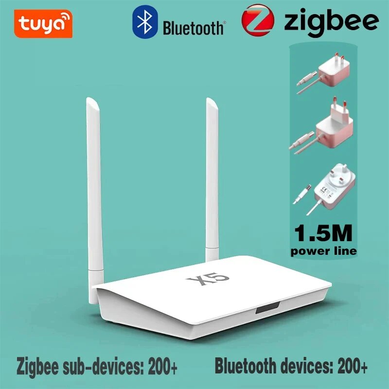 Gateway Zigbee e Bluetooth X5