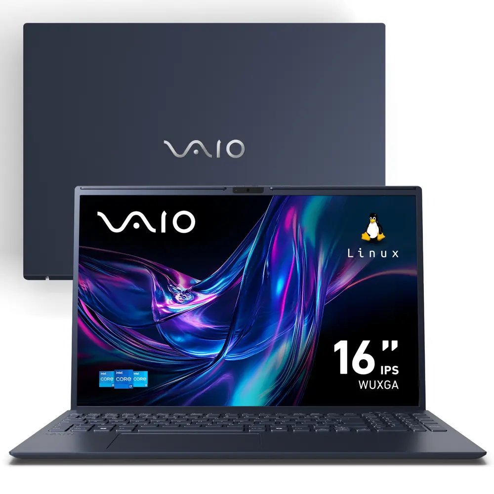 Notebook VAIO FE16 Intel Core i3-1315U, 8 GB, SSD 256 GB, Linux