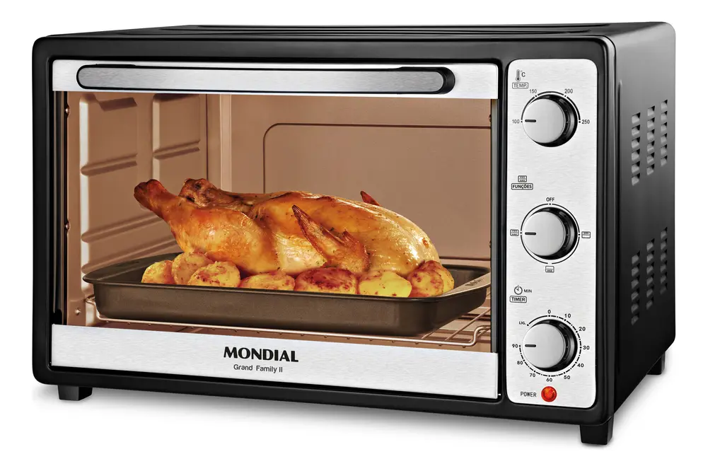 Forno elétrico Mondial Grand Family II 52 litros FRN-52, 1800 W