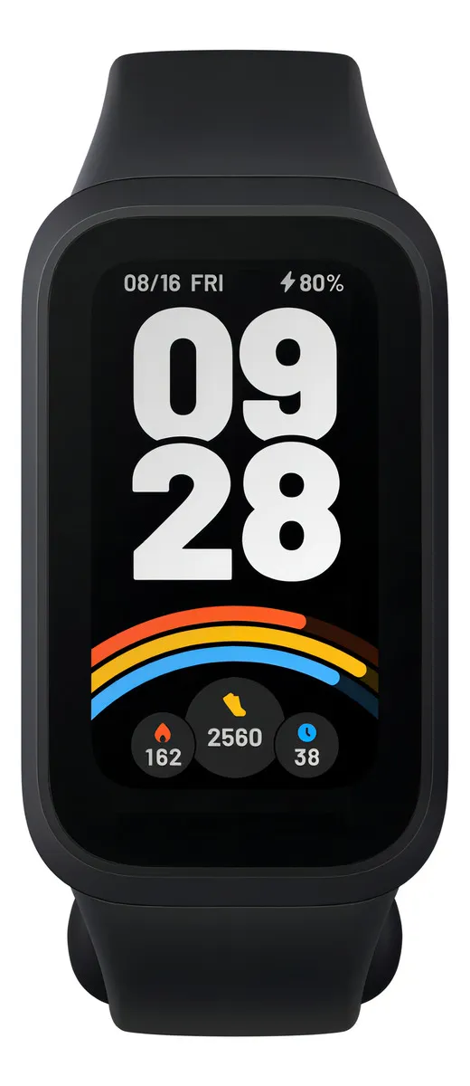 Pulseira Inteligente Xiaomi Smart Band 9 Active Tela 1,47" Preta