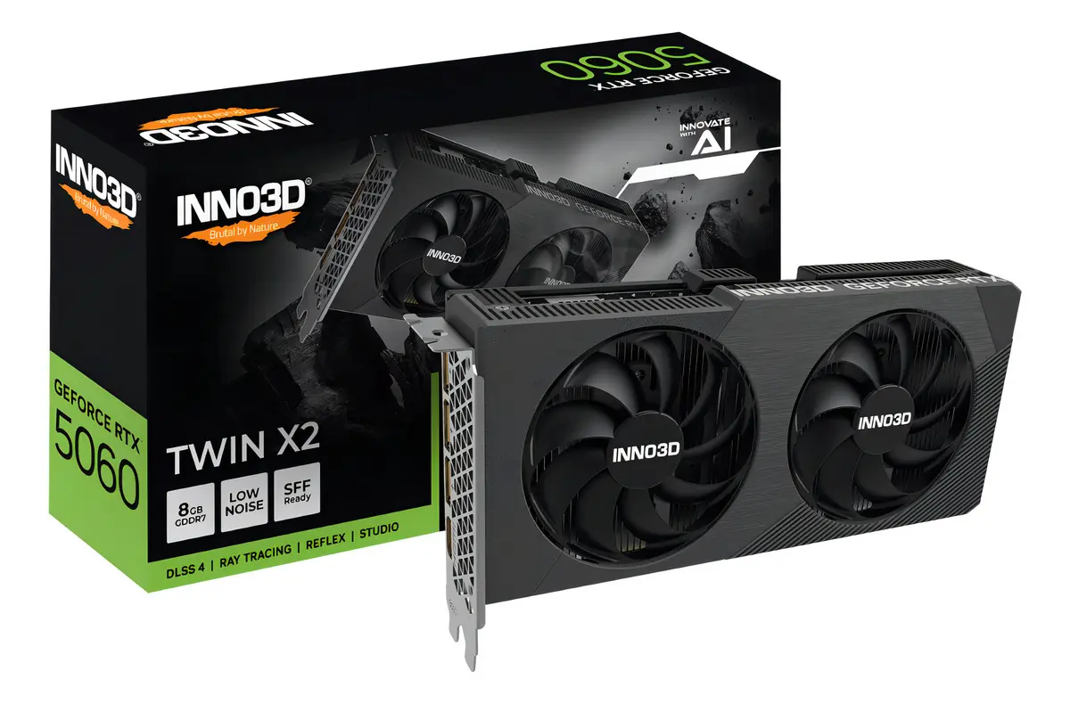 Placa de vídeo GeForce RTX 5060 8 GB GDDR7