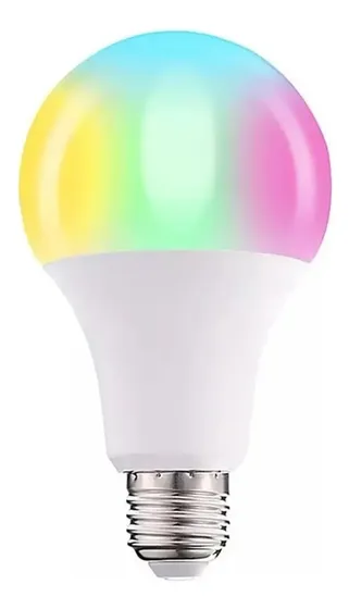 Lampada Led Smart Wifi Inteligente App Celular Colorido 10w