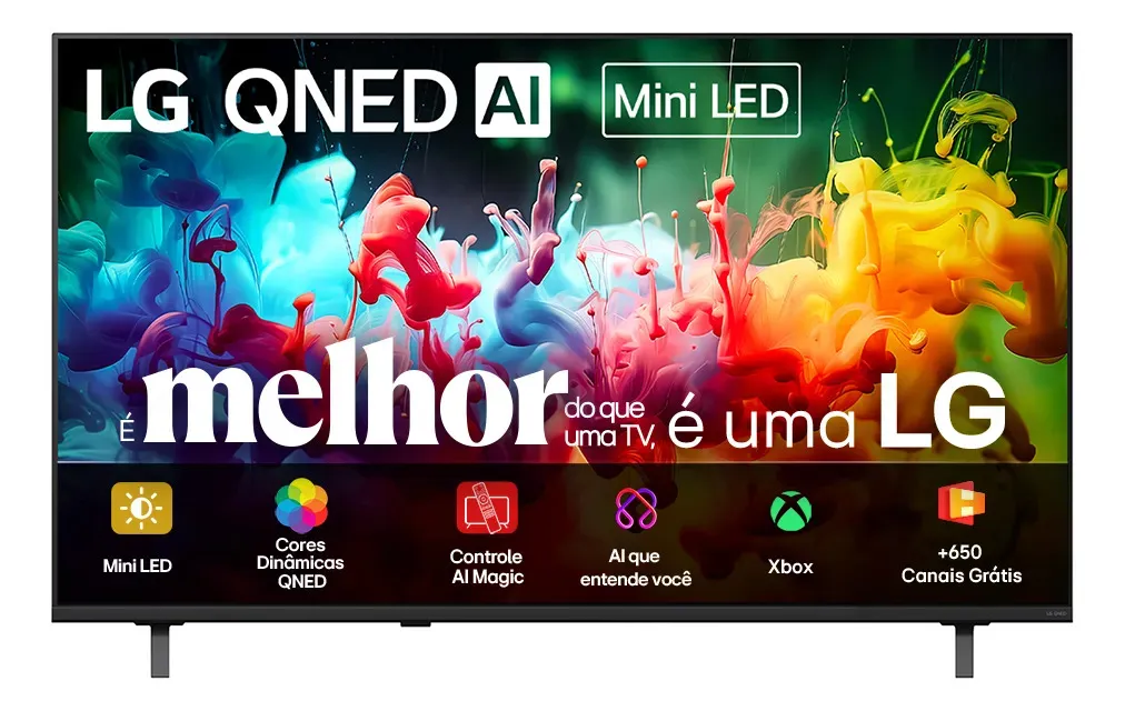 LG 55QNED70 2026 Mini LED: a LG com Mini LED pelo preço de LED