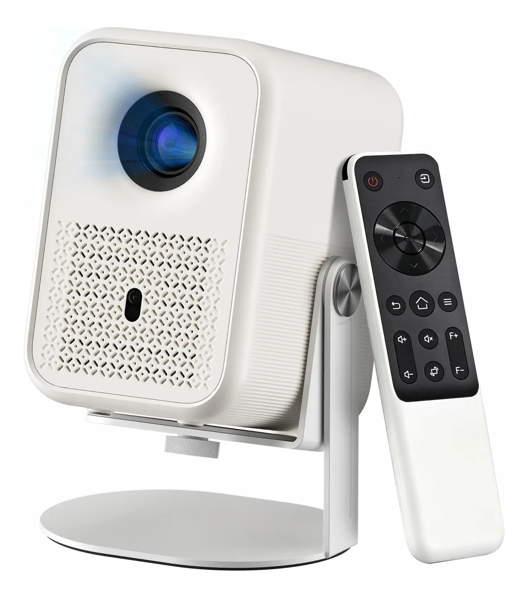 Projetor Basike 4K Portátil com Wi-Fi, Bluetooth e Resolução 1080P