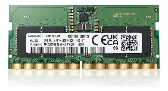 Memória Ram Para Notebook, Samsung, Ddr5, 8gb, 4800mhz, Cl40