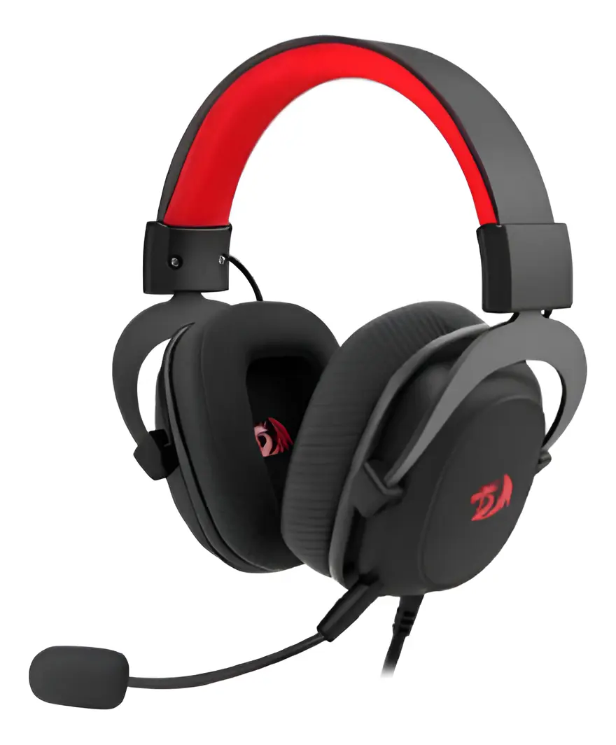 Redragon Zeus Lite: o mais barato bom, com microfone removível