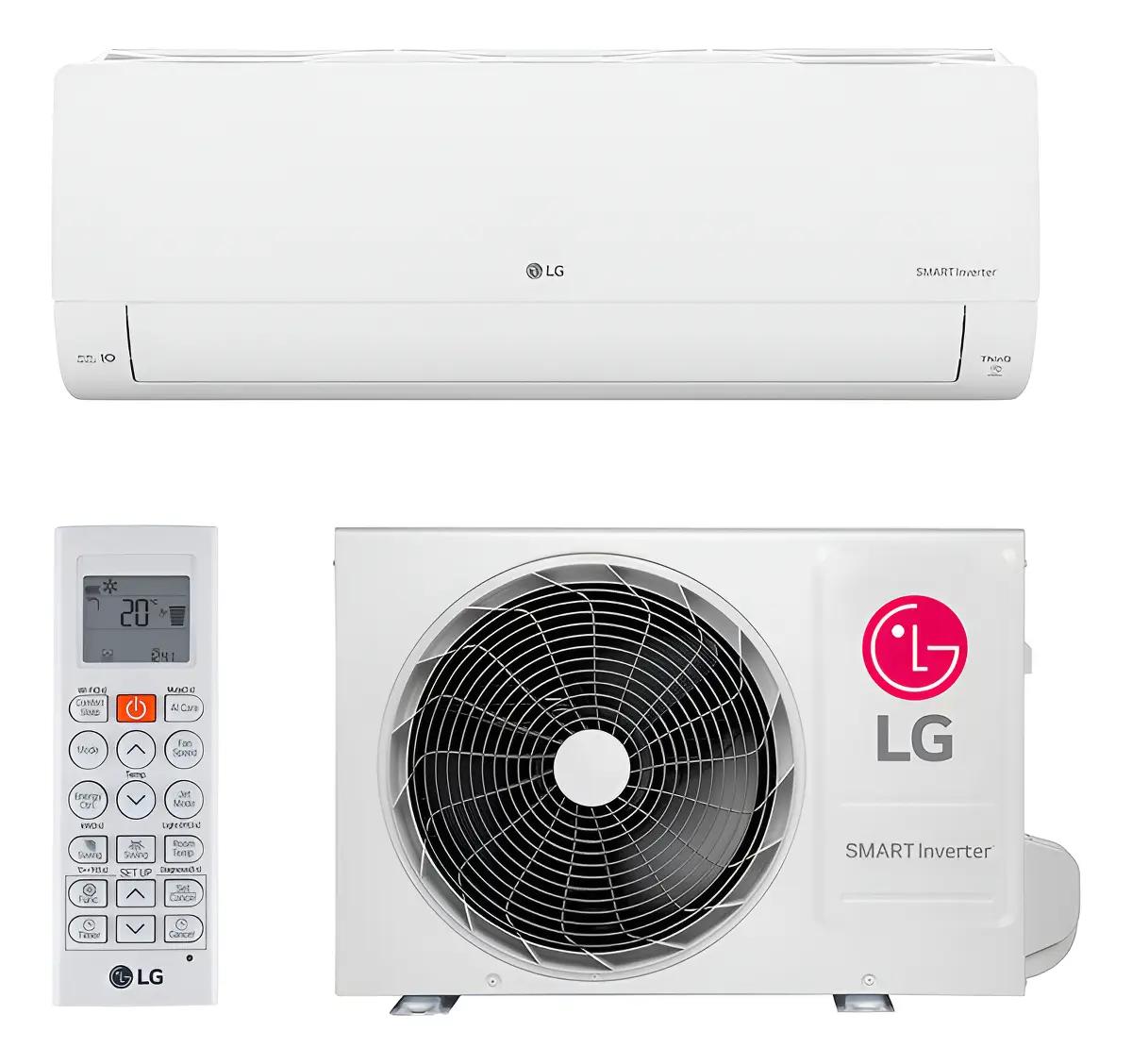 Ar Condicionado Split LG AI Voice Inverter 9.000 BTUs Frio com Wi-Fi