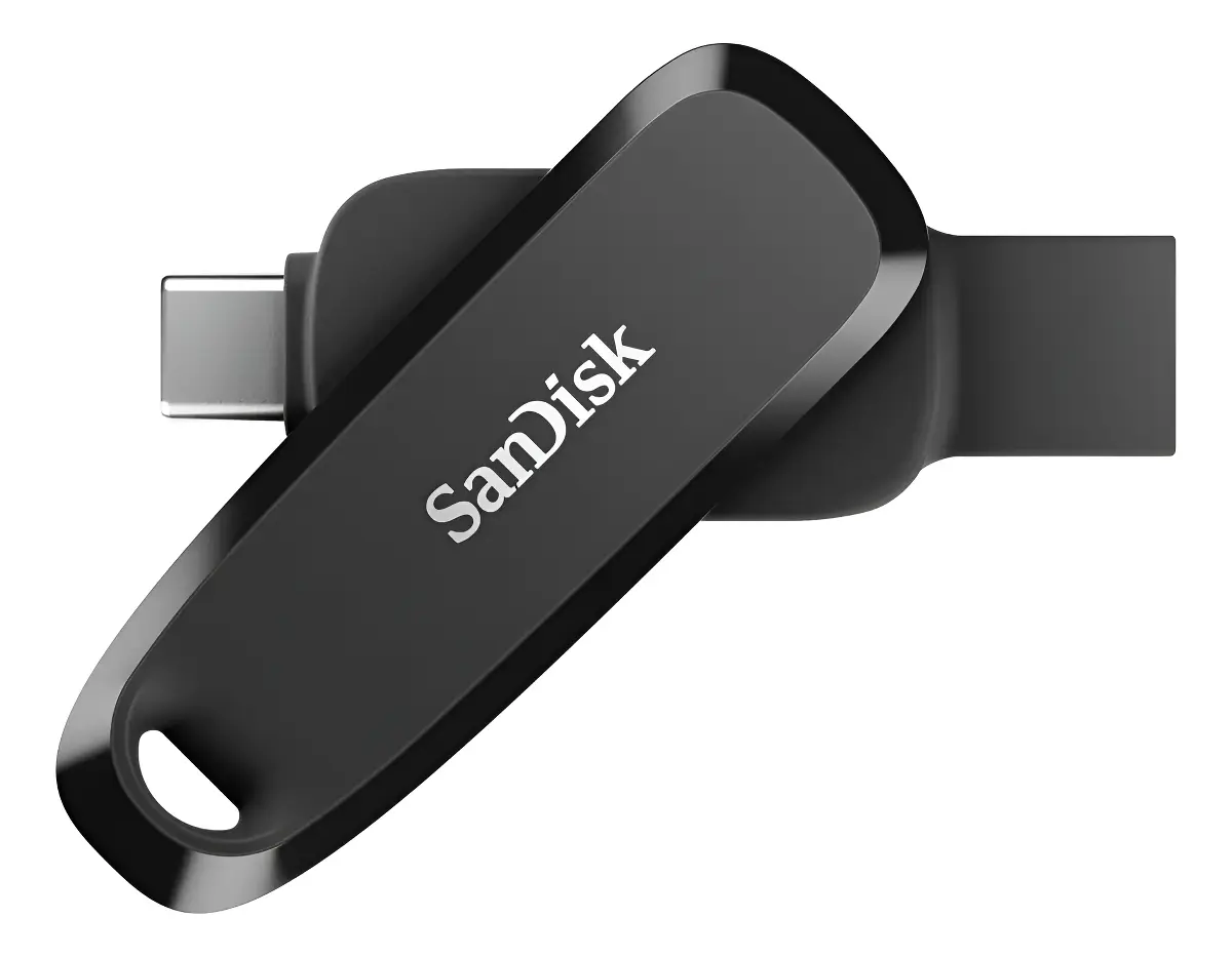 Pendrive USB SanDisk Ultra Dual Drive Go 128GB 3.1 Gen 1 preto