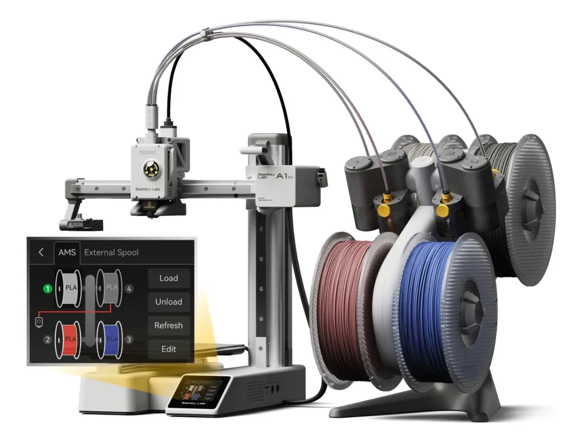 Impressora 3D Bambu Lab A1 mini Combo (AMS lite)
