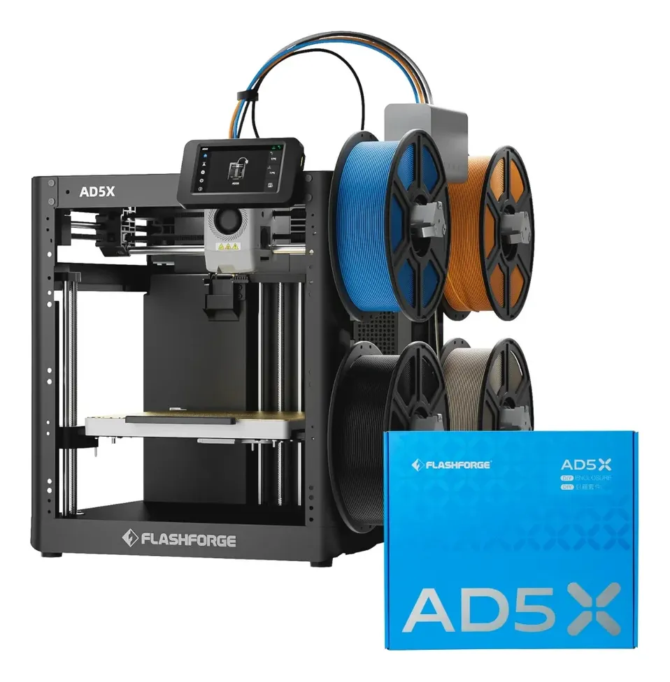 Impressora 3D multicolorida Flashforge AD5X