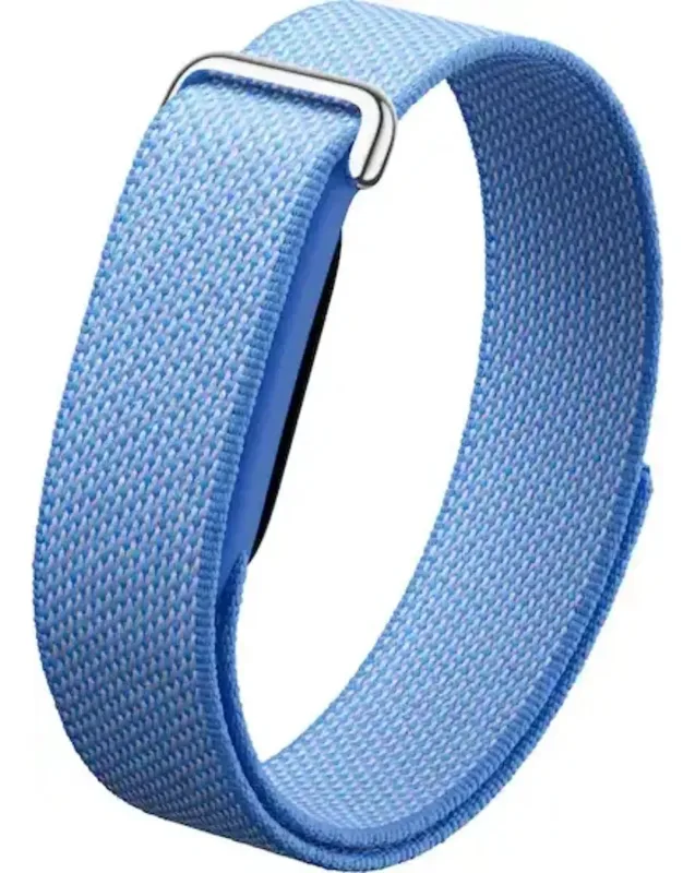 Fitbit Air, pulseira sem tela, com pulseira de tecido azul