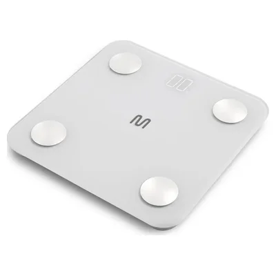 Balança digital branca Multi com quatro sensores metálicos