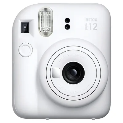 Câmera instantânea Fujifilm Instax Mini 12 branca