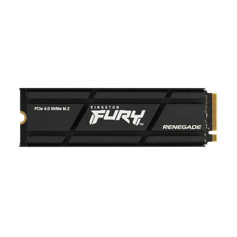 SSD M.2 Kingston FURY Renegade de 1 TB com dissipador de calor preto