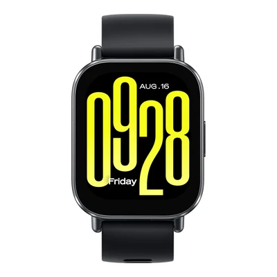 Redmi Watch 5 Active preto, render oficial da Xiaomi