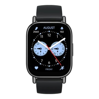 Redmi Watch 5 Lite preto, render oficial da Xiaomi