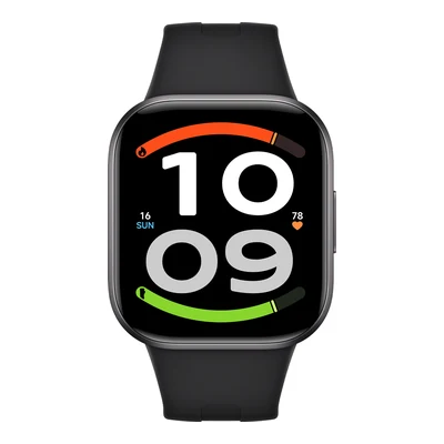 Redmi Watch 6 Active preto, render oficial da Xiaomi
