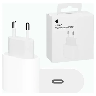 Carregador Apple USB-C de 20W com a caixa