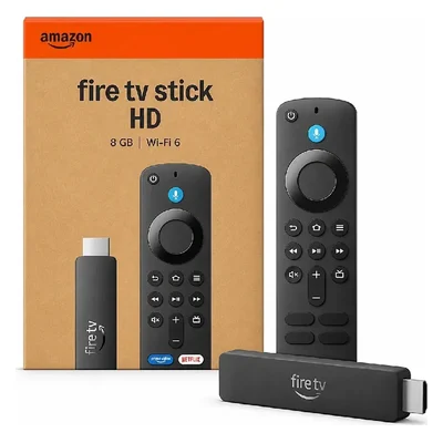 Amazon Fire TV Stick HD com o controle remoto por voz