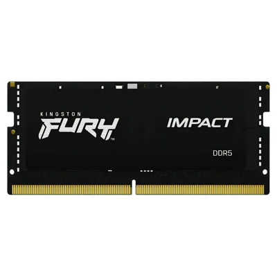 Pente de memória Kingston FURY Impact DDR5 para notebook, preto