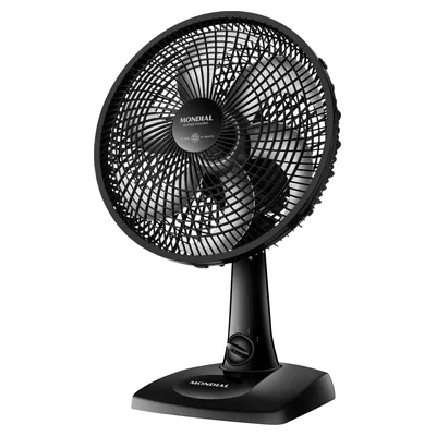 Ventilador de mesa Mondial Super Power VSP-30 preto de 30 cm e 6 pás